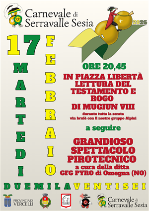 Testamento e rogo di Mugiun VIII e spettacolo pirotecnico