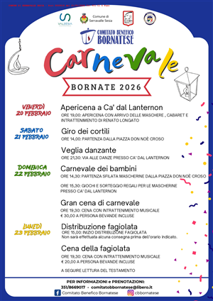 Canevale di Bornate 2026