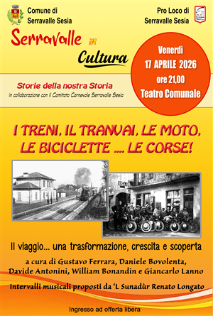 I treni, il tranvai, le moto, le bicicletteâ€¦le corse!